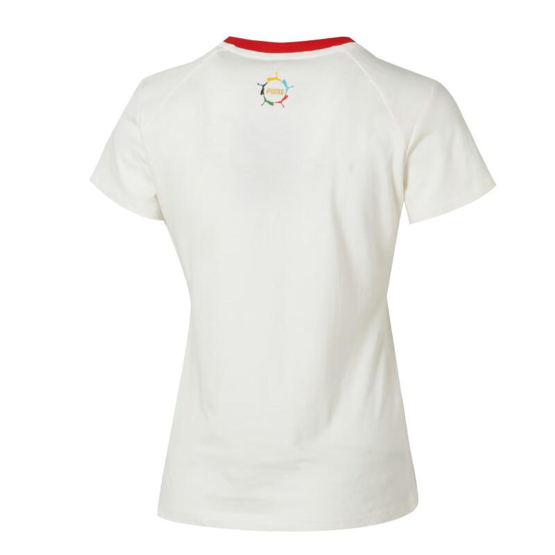 New PUMA Regular T Shirt Women's White 629234-65