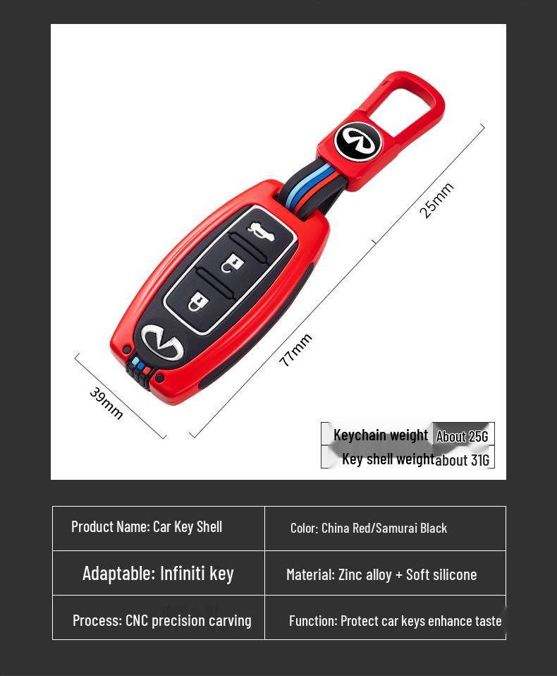 Infiniti QX50 Key Case for Q50L/QX70/Q70L/QX60/ESQ Models