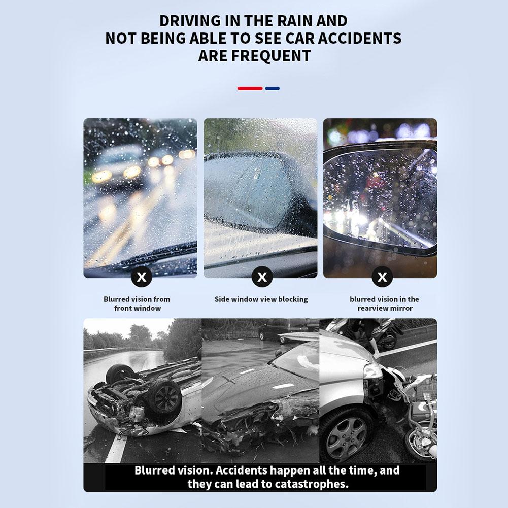Front Windshield Strong Decontamination Cleaner Glass Water Rainproof Agent Oil Film Remover Coating Agent Automotive Supplies