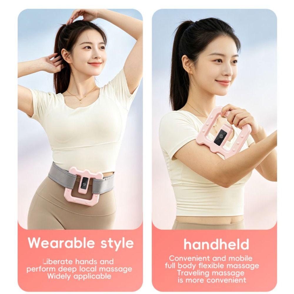 Type-C Rechargeable Electric Body Slimming Machine Muscle Handheld Massager  Fat Burning