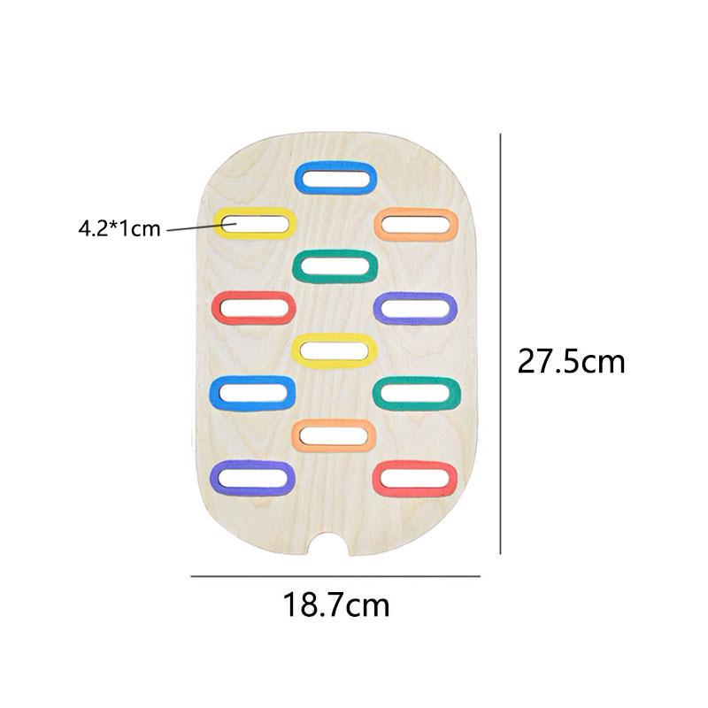 Montessori Sensory Bin Tools Table Game Wooden Tray Sorter Fine Motor Training Parish Color Matching Activity Games For Children