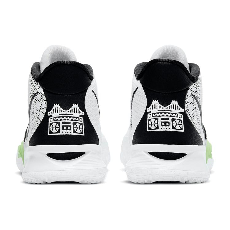 Nike Kyrie 7 EP Brooklyn Beats Unisex Sneakers White Black Glow CQ9327-100