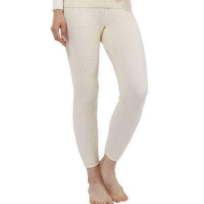 Hidamari Warm Underwear for Size LL Pale Beige Women's "Itadaki" Trousers, Triple-Layer Construction, (XL), [IT853-PBE]