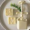 Hand Pressed Mooncakes Mold Cookie Stamp Green Bean Cake Bakewares Traditional Pastries Mould for Baking Enthusiasts
