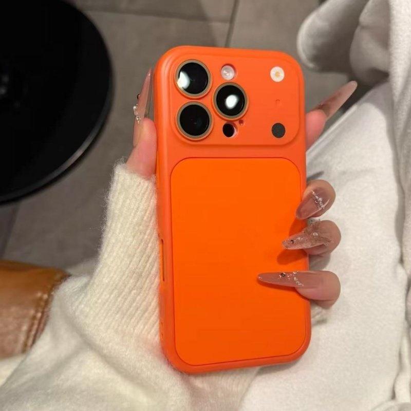 Capa Fosca 2 EM 1 Para iPhone 17 Air 16 15 14 Plus 13 12 11 Pro Max Armadura de Proteção de Lente Mudança Instantânea para 17 Capas