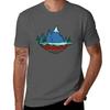 Blue Mountains Tshirt Athletic Fit Sports Short Sleeve Top Tshirt