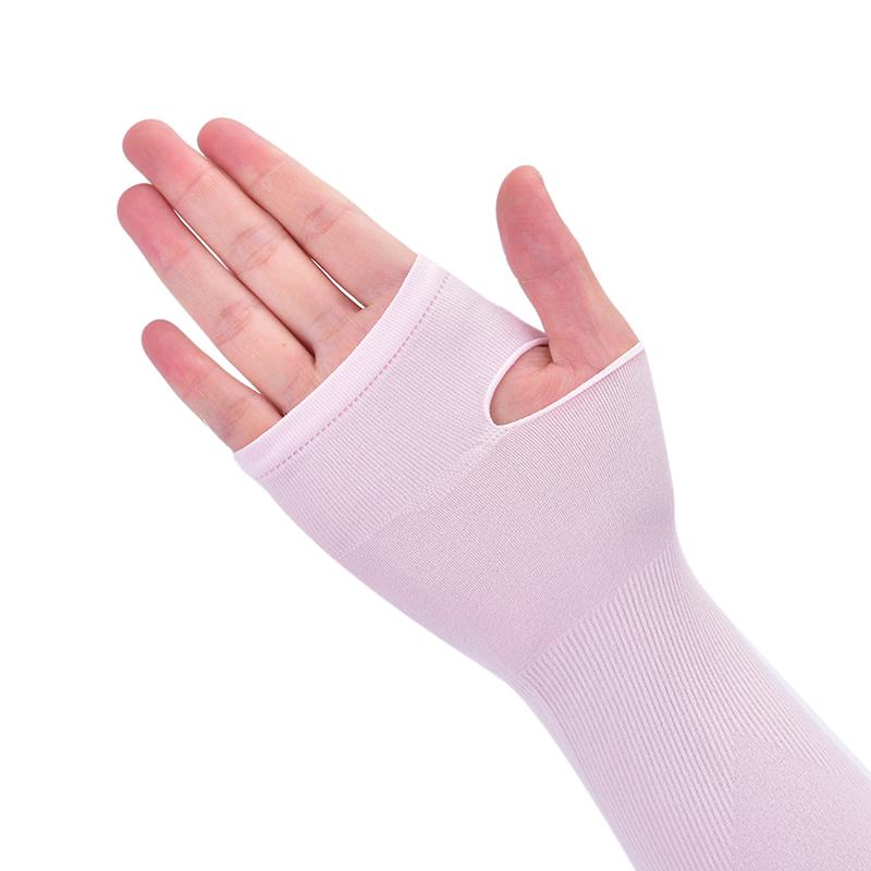 1 Paio Maniche Raffreddanti Copri Braccia Protezione Solare UV Sport all'Aperto per Uomini Donne