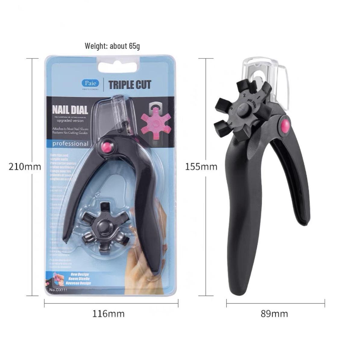 Нейл-арт U-образный клиппер для французского маникюра, кристаллический гель для наращивания