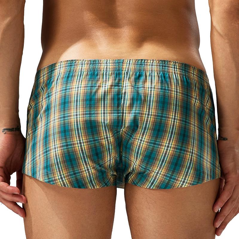 SEOBEAN Heren Pijlenbroek: Stijlvolle, Comfortabele Huisshorts met een Grote Pouch - Europese & Amerikaanse Stijl Slaapboxers