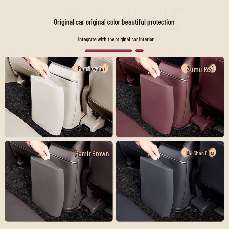 NIO ES8 Refrigerator Kick Protection Mat: Fits 26 Models, Second Row Center Console Anti-Dirt Cover for Car Interior.