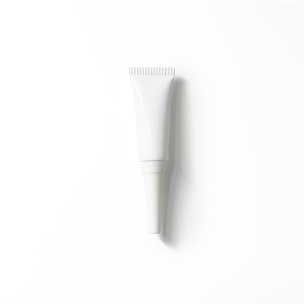 10g White Cosmetic Soft Tube, 10ml Empty Plastic Bottle, Small Capacity Trial Size