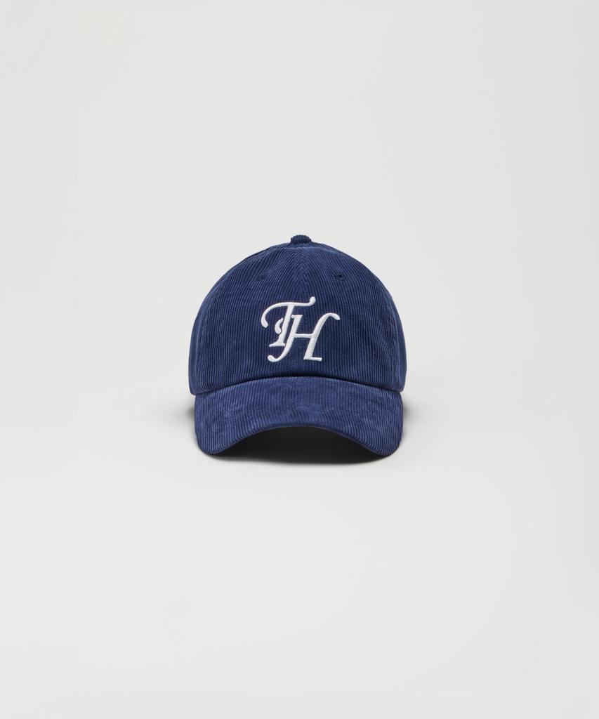 Teulaepighamoni Corduroy Th Logo Deep-Fit Ballcap_Navy