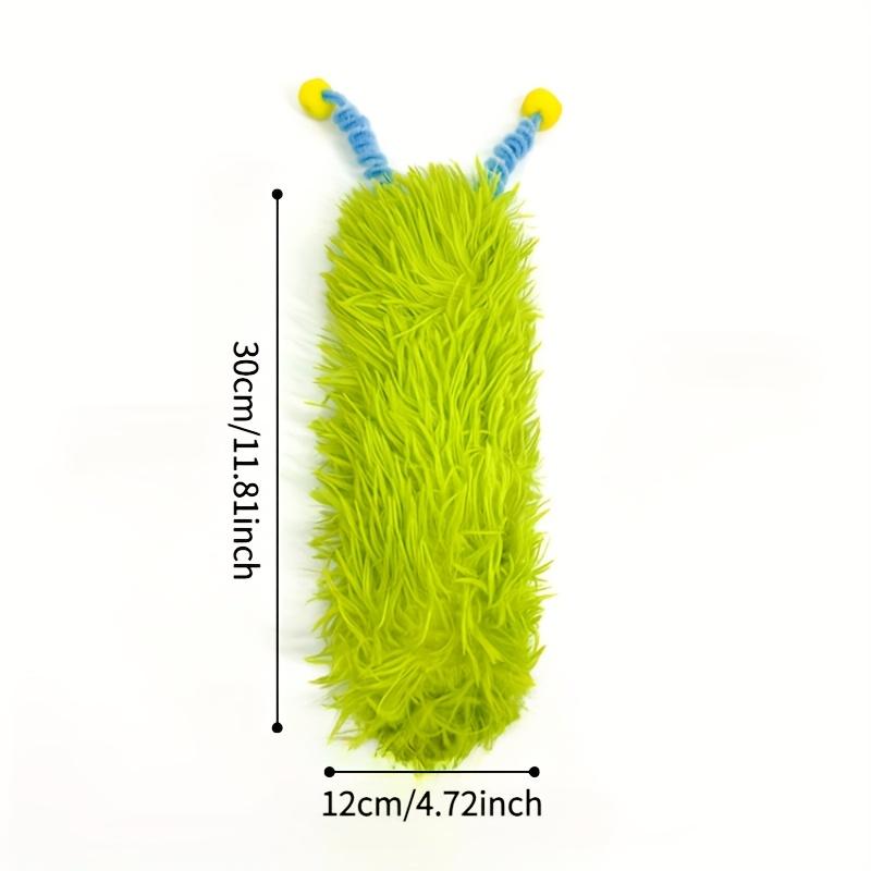 Interactive Cat Kicker Toy with Colorful Antennae - Soft & Durable Plush Pillow for Indoor Cats, Self-Play Companion Toy for Boredom Relief