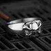 316L Stainless Steel Small Skull Ring for Man Punk Rock Polished Dropshipping Boyfriend Biker Jewelry Creativity Gift Wholesale