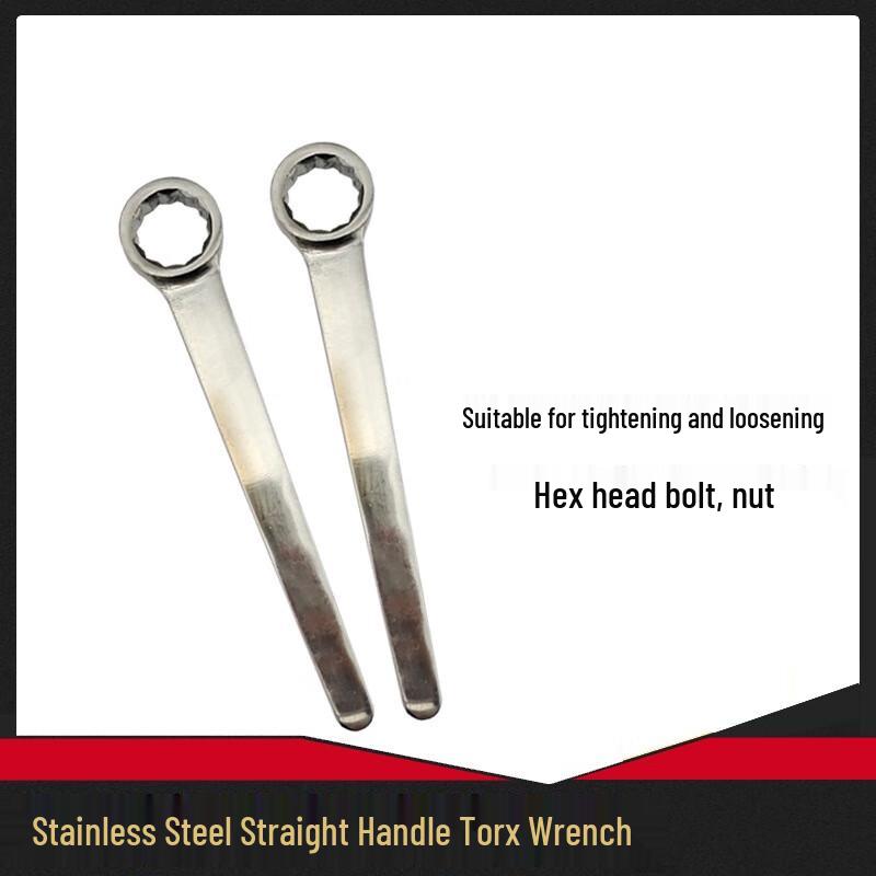 WEDO 304 Stainless Steel Straight Box End Wrench CN plug (adapter included)