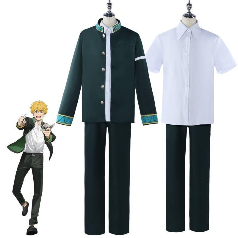 Polyester Windproof Windbreaker Cosplay Outfit With Accessories