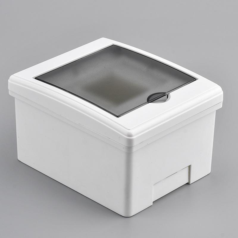 Surface-Mounted Circuit Distribution Box - Household Recessed Electrical Control Case MCB Switch Box.