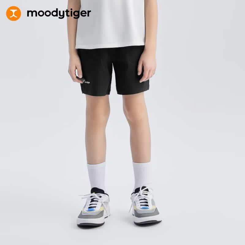 Moodytiger Boys Quick-Dry Elastic Sports Shorts (Tennis Series) 150