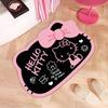 Hello Kitty Quick-Dry Non-Slip Diatomaceous Earth Bath Mat - Absorbent and Easy to Clean