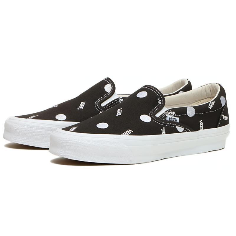Vans Og Classic Slip On Lx 'Polka Dot Black' Sneakers VN0A45JKBLK