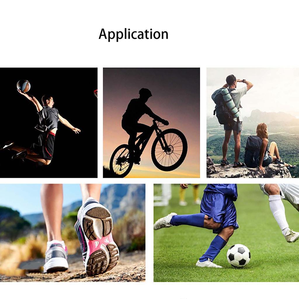 Ochraniacze na kolana sportowe, podwójnie faliste, elastyczne, ciepłe, nylonowe, dzianinowe, ochronne, do jazdy na rowerze na świeżym powietrzu i wspinaczki górskiej