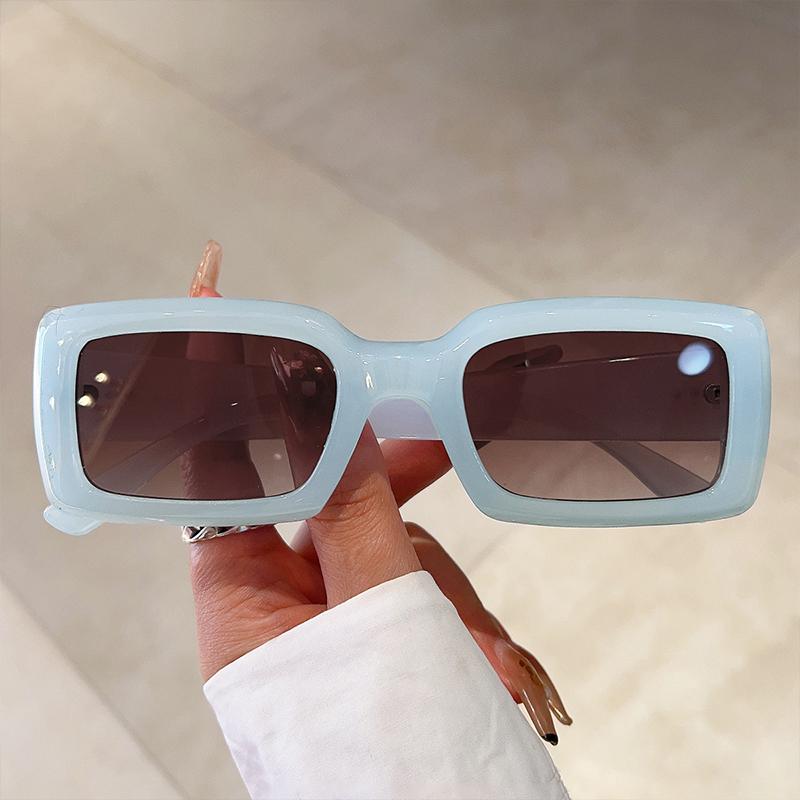 Retro Rectangle Sunglasses Women Fashion Square Gradient Candy Color Shades Sun Glasses Brand Design UV400 Female Eyewear