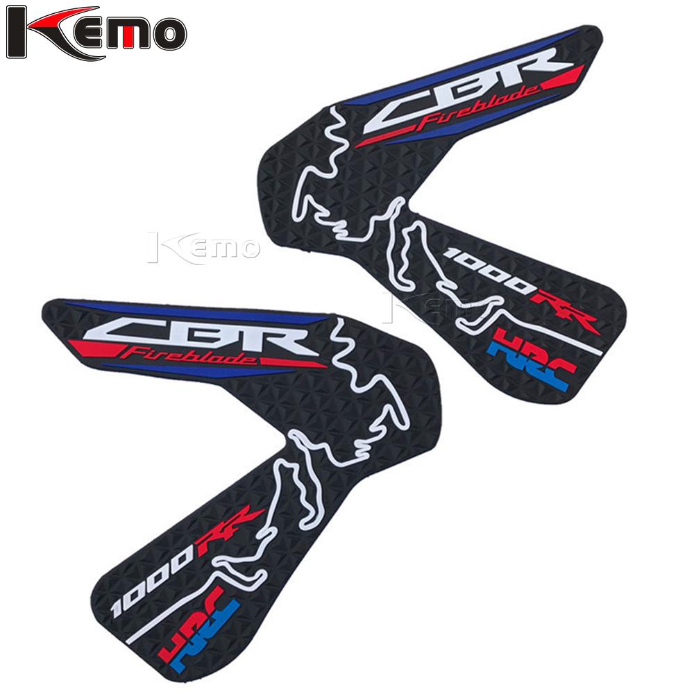 

Для Honda CBR1000RR CBR 1000RR CBR1000 RR 2017 2018 мотоциклетная боковая наклейка газовая наколенница протектор Нескользящая наклейка бак A1