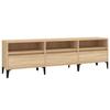 VidaXL TV Cabinet Sonoma Oak 150x30x44.5 Cm Engineered Wood 831920