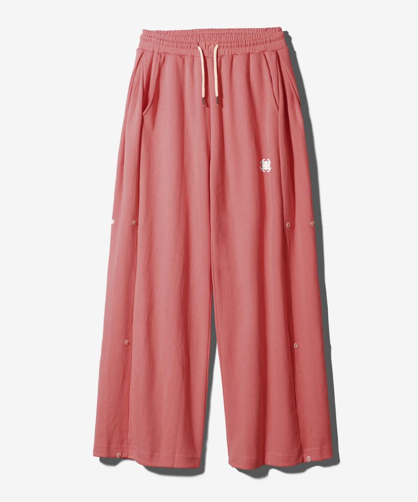 (Setup) Symbol Hoodie Snap Pants - Red
