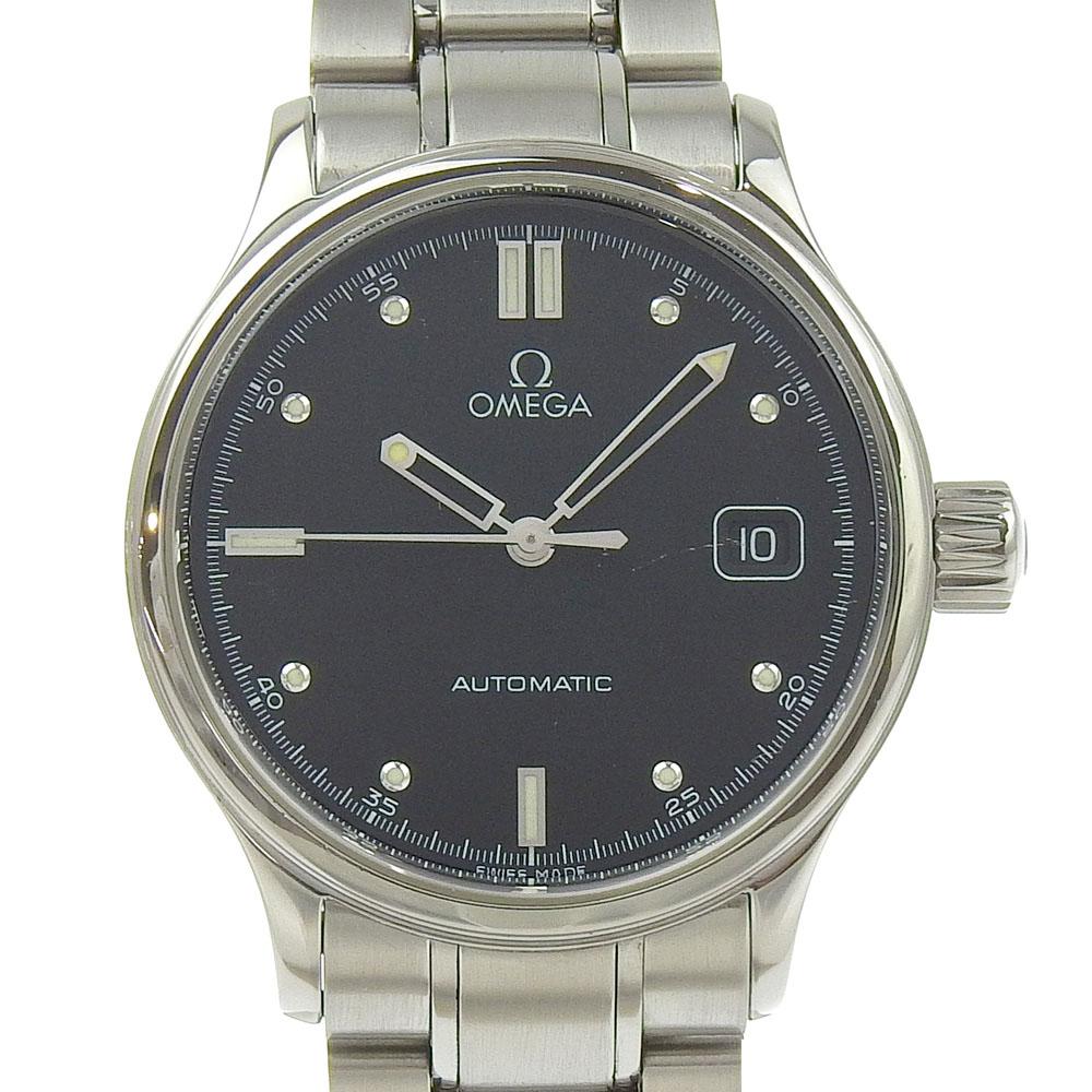 Omega Classic Date Watches 5203.5 blackDial Stainless Steel Mechanical Automatic Mens Used