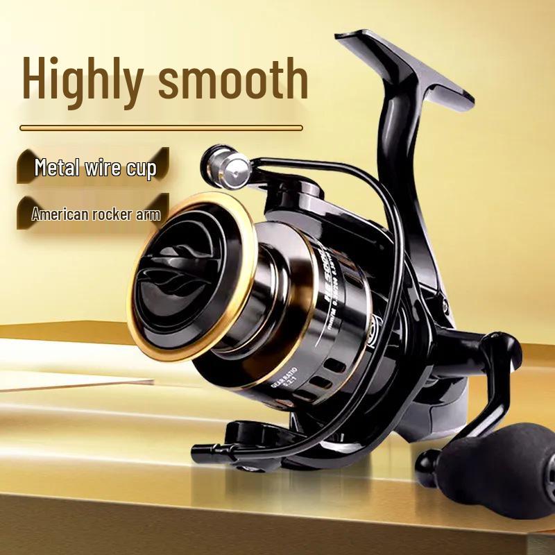 

All-Metal Spool Fishing Reel for Long Casts and Lure Fishing