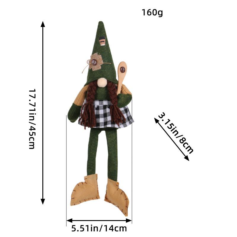 

Кофе Длинноногая Кукла Остроконечная Шляпа Безликая Кукла Украшение Витрины Торгового Центра N1-38 Women s