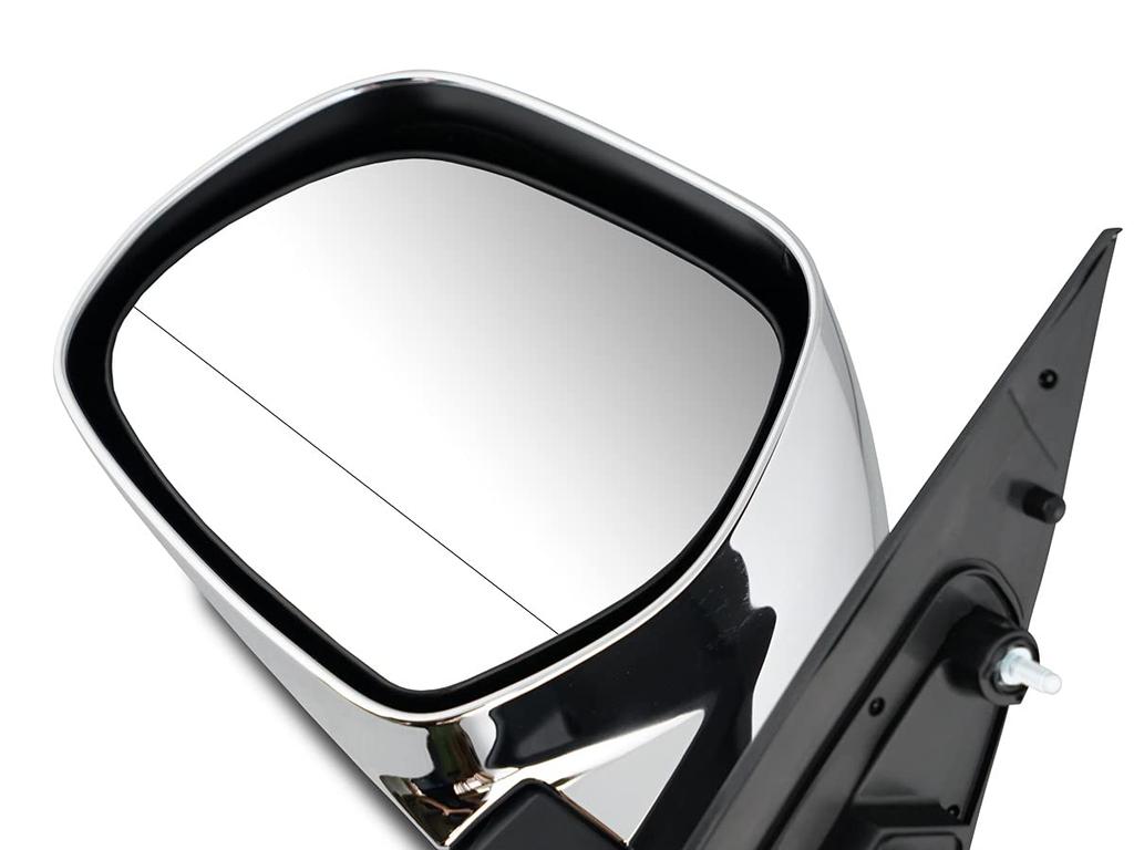 TRISTAR'S [Hiace Regius Ace 200 Series] Super GL Type, Electric Adjustment, Electric Retractable, Plated Door Mirror (Passenger Side)