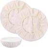 2 Pack Bread Proofing Covers, 10.23" Reusable Banneton Liner Cloth, Cotton Sourdough Bowl Cover for Sourdough Fermentation, Fits 8-11 Inch Bowls Jars