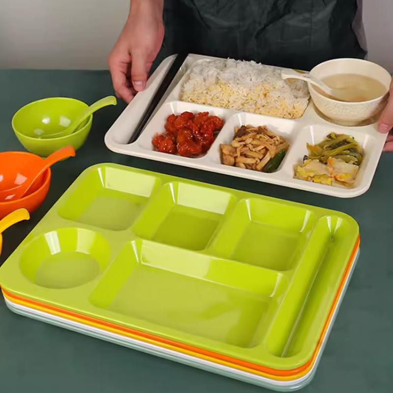 Melamine Divided Meal Tray