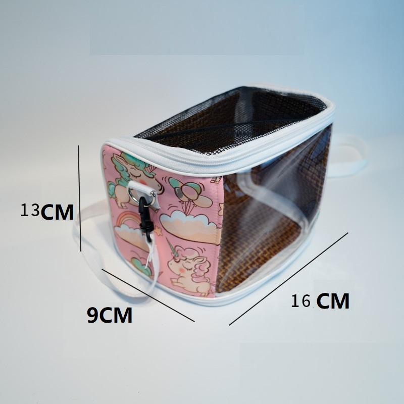 

Outdoor Birdhouses for Birds Goldfinch Breeding Nest Bird House Outside Bird Cage NCNW05 S-(9x16x13CM) рожевий
