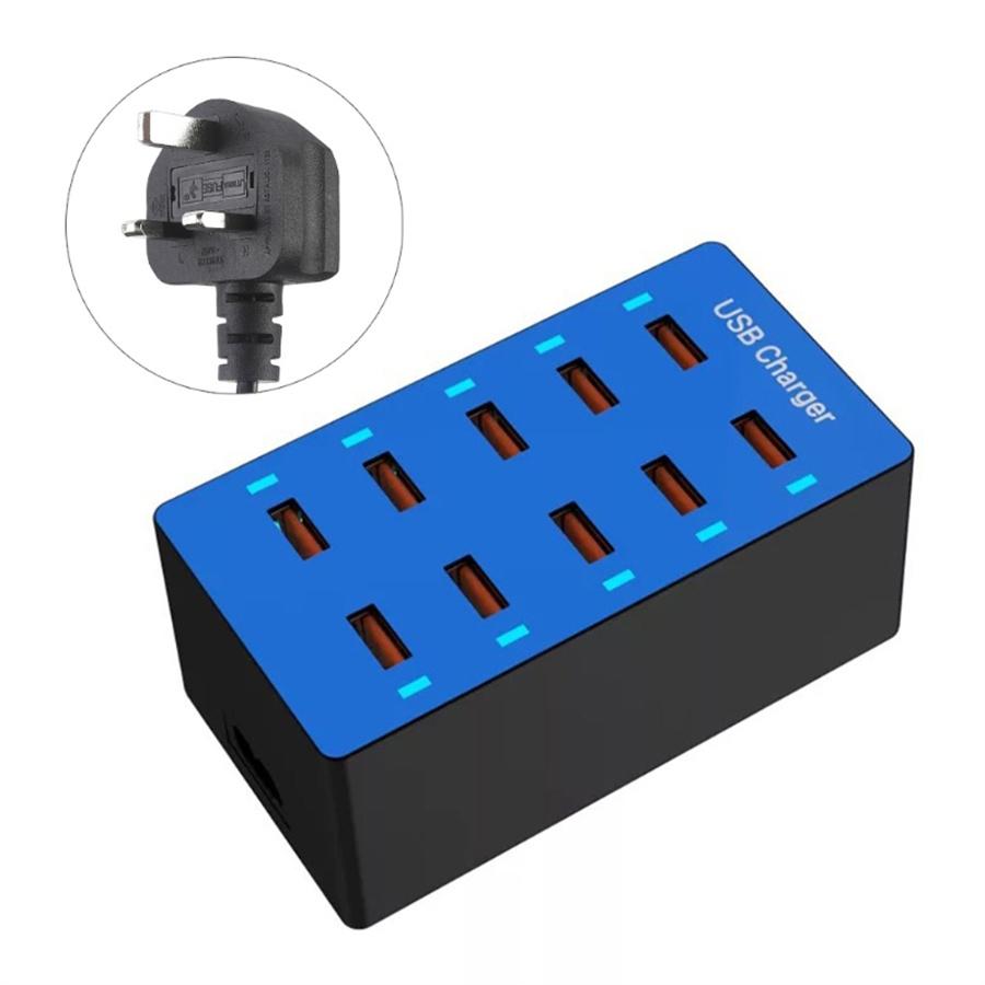 10-Port Black