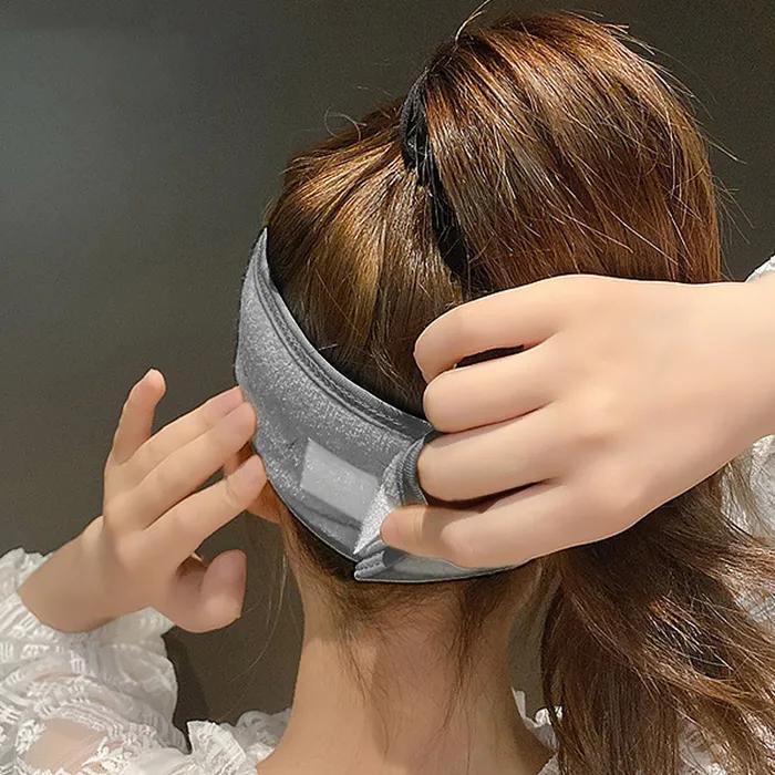 

Повязка для умывания на липучке 1+1 Velcro Washing Hair Band 1+1