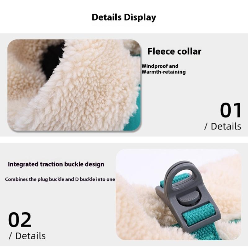 Dog Winter Apparel Furry Vest for Dogs Boy Girl Medium Dogs for Indoor and Outdoor Use Thick Coat Clothes Outfit for Pet