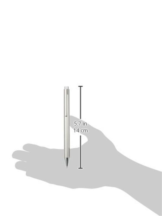 LAMY Icon Stainless Steel Ballpoint Pen L240 Genuine Imported Product (Oil-based ink) -
