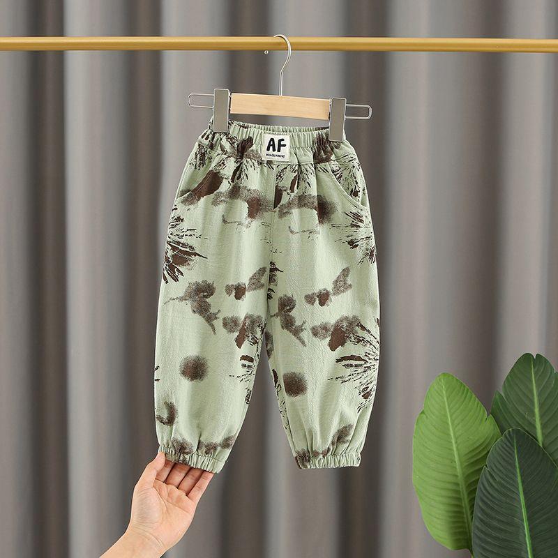Children's Summer Mosquito Repellent Pants Girls' Thin Lantern Pants