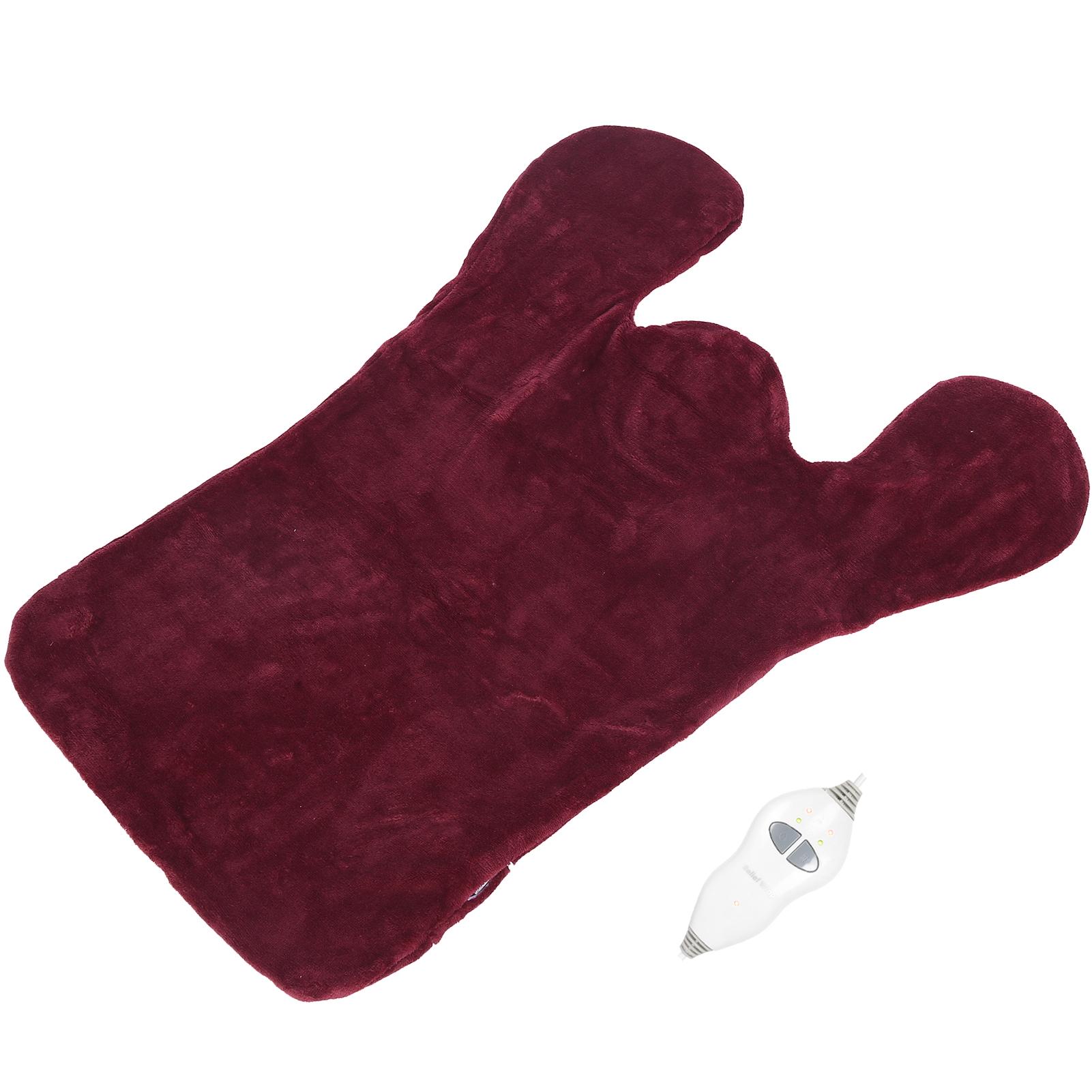 

Электрическая нагревательная шаль, сохраняющая тепло, облегчающая боль, массажная терапия, наплечная накладка US PLUG красный