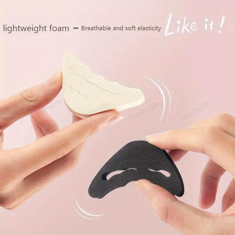 Women High Heels Toe Plug Comfortable Soft Insoles Forefoot Shock-Absorbing Toe Box Cushion Foot Care Products Shoe Accessories