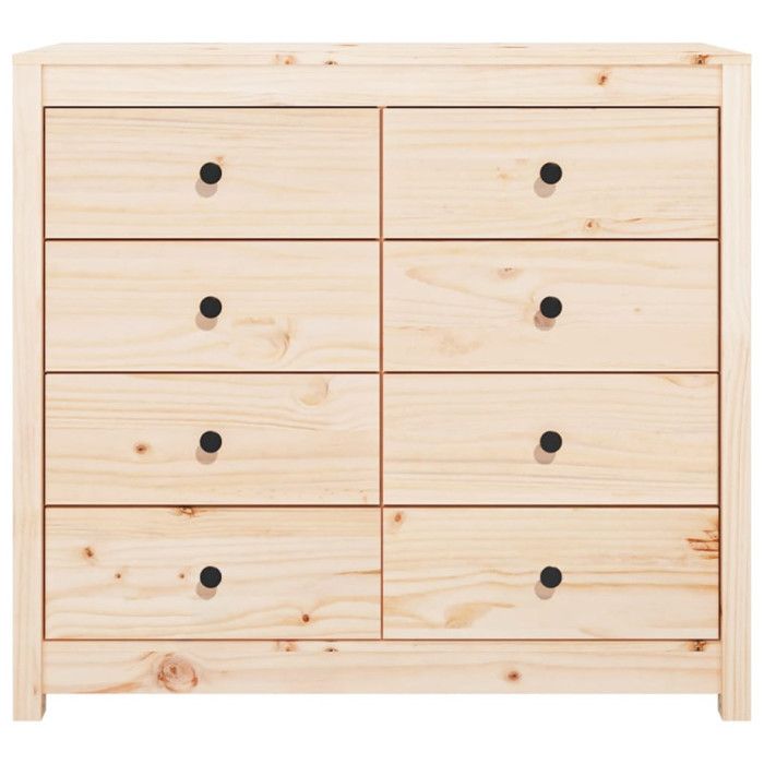 821769 vidaXL Armoire latérale 100x40x90 cm Bois de pin massif