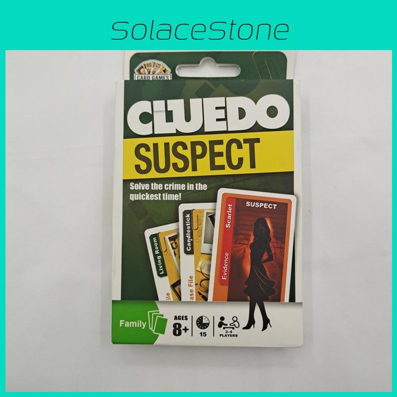 Cluedo Poker – Lustiges Kartenspiel für die ganze Familie, Partyspiel, tragbares Brettspiel