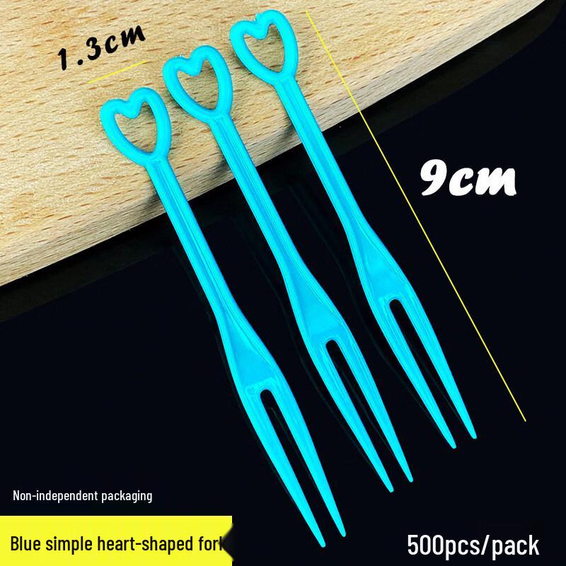 

ZISIZ Individually Wrapped Disposable Fruit Forks