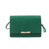 Retro trendy felt shoulder bag new casual handbag stone pattern fashion simple messenger small square bag