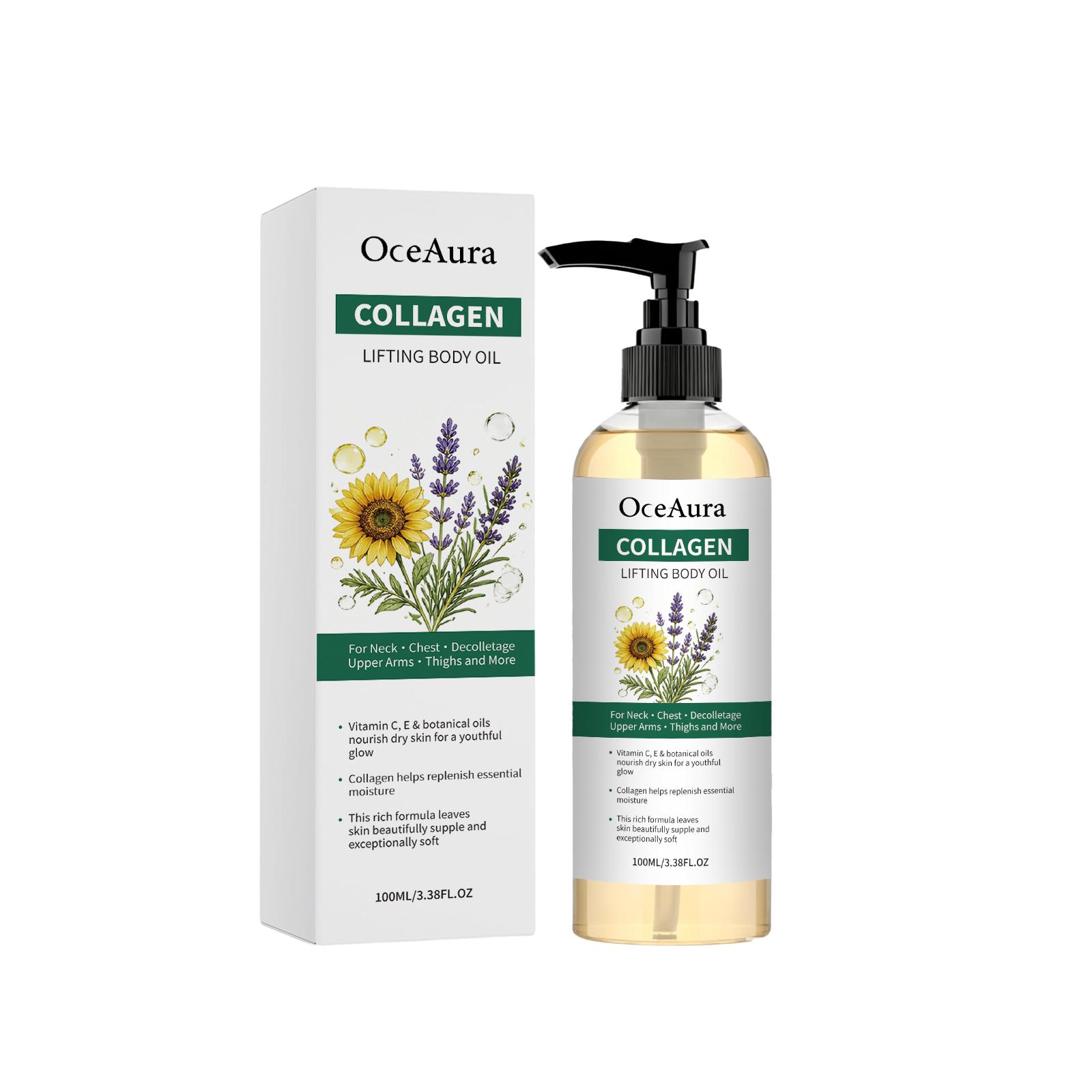 Gentle Collagen Oil Hydrating Refreshing Body Skin Care 100ml
