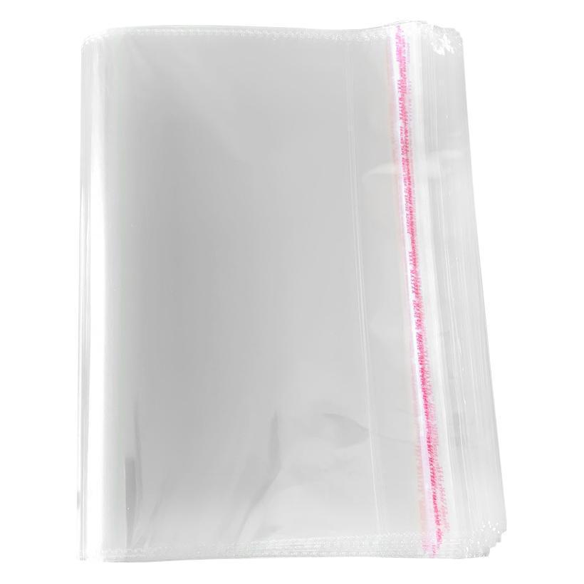 Self-Adhesive Transparent Clothing Packaging Bags - Thickened and Self-Sealing Plastic Film Bags