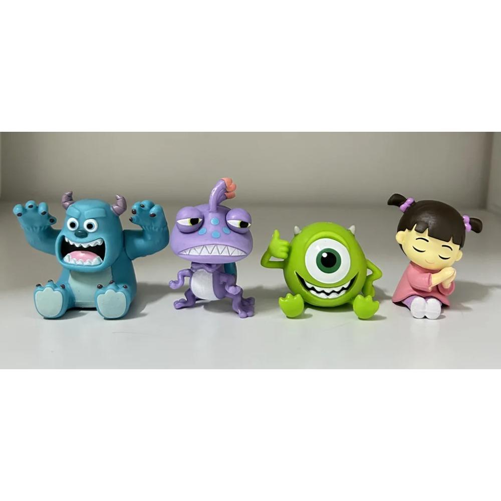 4 Stuks/Set University Monsters Inc Anime Figuren James P. Sullivan Actiefiguur Michael Wozosky Randall Boggs Model Speelgoed Cadeau